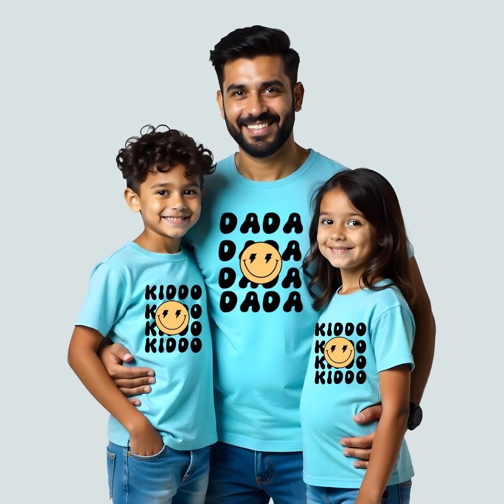 Dada Kiddoo Matching Tshirts Combo Set