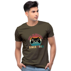 Customised Level Unlocked Men Casual Tshirt