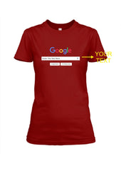 Google Custom Text