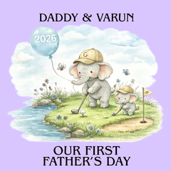 Father's Day Matching T-Shirts for Dad, Son & Baby | Twinning Combo Collection