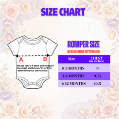 Baby Romper with Custom Name | Cute Mother's Day Onesie for Babies
