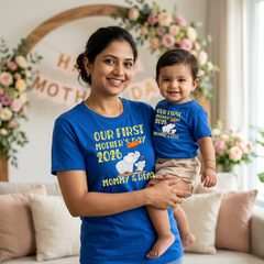 First Mother's Day Matching Outfits – Mom & Newborn Baby Set