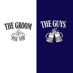 Groom Squad Balcony Party Matching T-Shirts | Destination Wedding Outfit