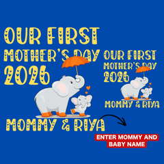 First Mother's Day Matching Outfits – Mom & Newborn Baby Set