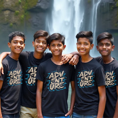 Adventure Printed Group T-Shirts for Boys