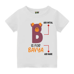 Alphabet B Customised T Shirt