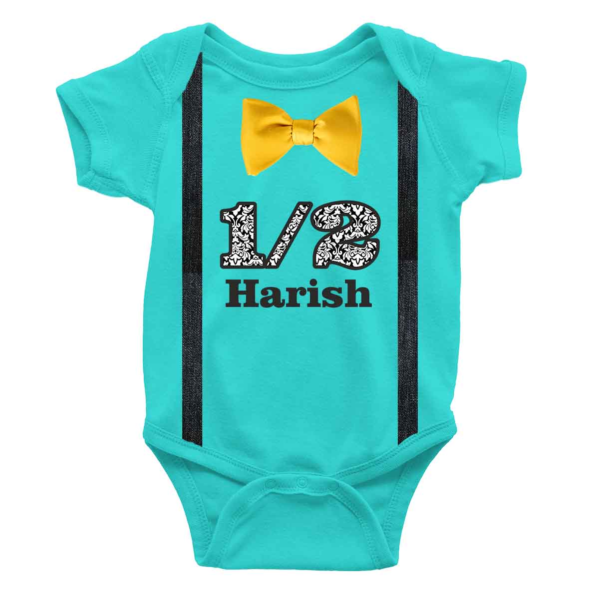 Half Birthday Custom Name - Customised Onesie