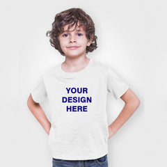 Custom T Shirt Boy Round Neck