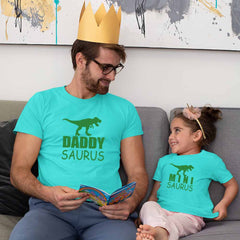 Daddy Saurus - Mini Saurus Dad & Daughter