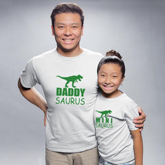 Daddy Saurus - Mini Saurus Dad & Daughter