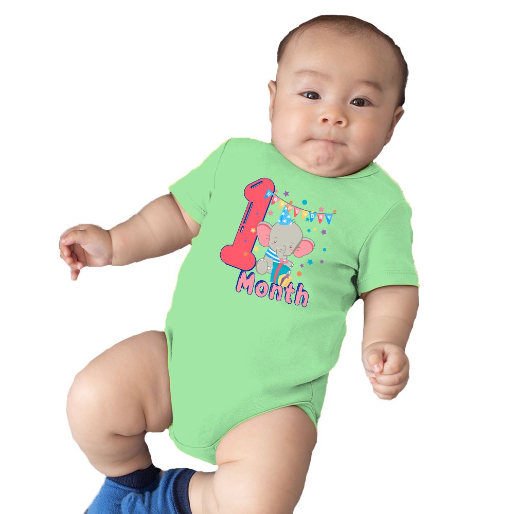 Elephant 1MONTH ONESIE