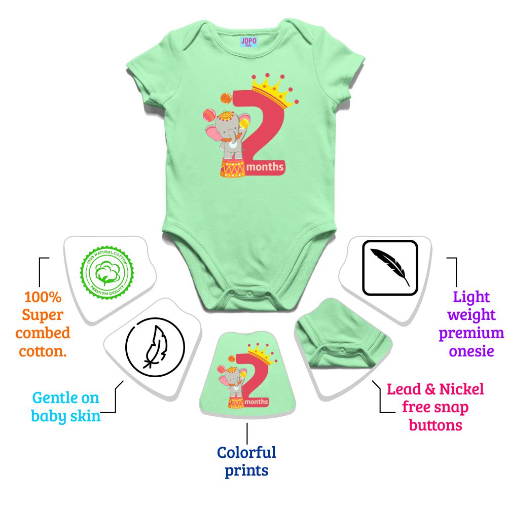 Elephant 2MONTH ONESIE