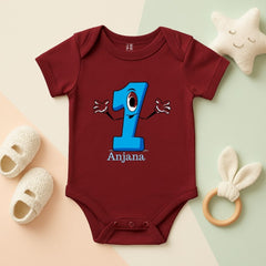Adorable Bodysuit for Newborns & Toddlers - First Birthday Celebration Wear