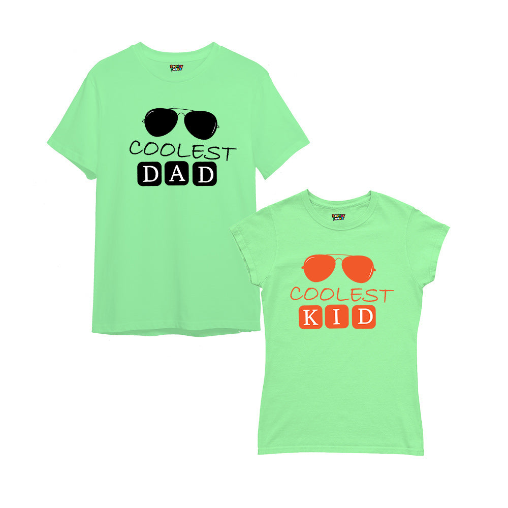 Coolest dad kid t shirt