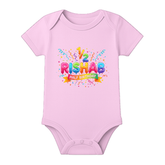 Half Birthday Little Star Romper with Name
