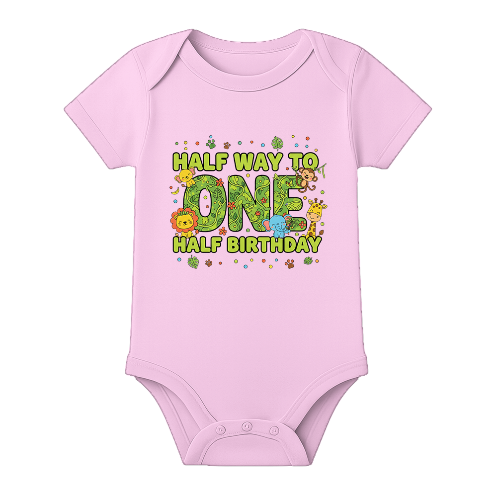 Half Birthday Baby Outfit India Custom Name