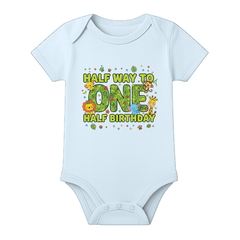 Half Birthday Baby Outfit India Custom Name