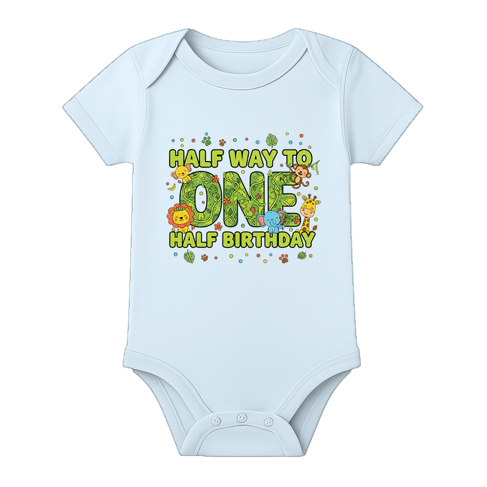 Half Birthday Baby Outfit India Custom Name