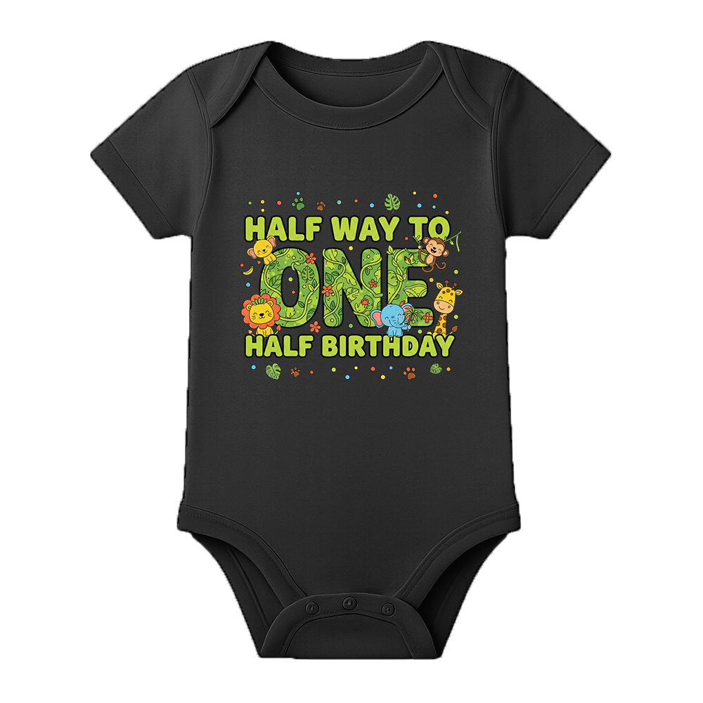Half Birthday Baby Outfit India Custom Name