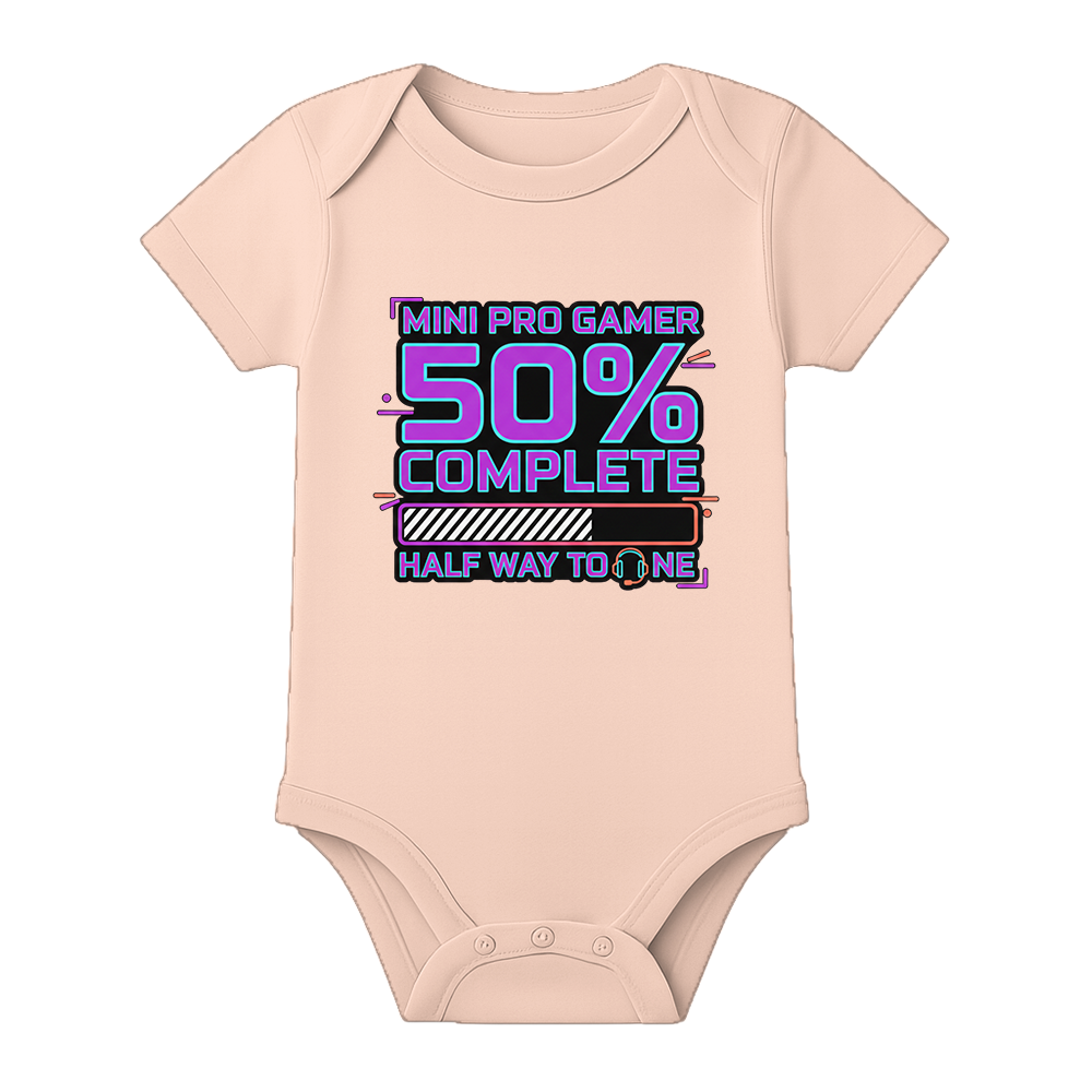 Half Birthday Infant Outfit Personalized Cotton
