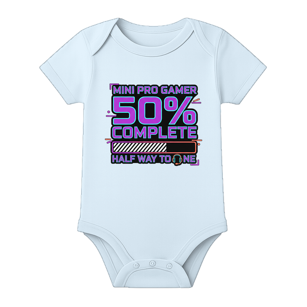 Half Birthday Infant Outfit Personalized Cotton
