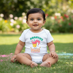 Holi Infant Clothes – Adorable Festival Jumpsuit