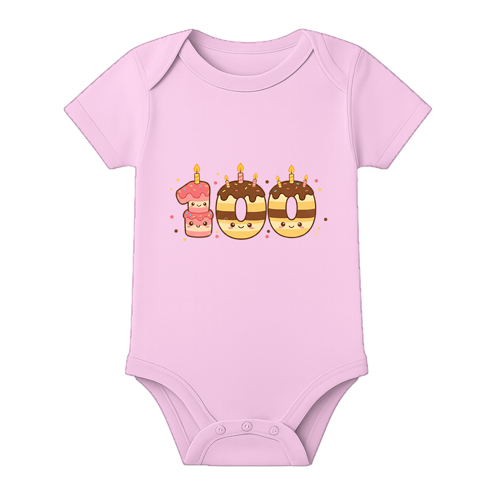 Happy 100 Days Baby Romper Special Function Wear