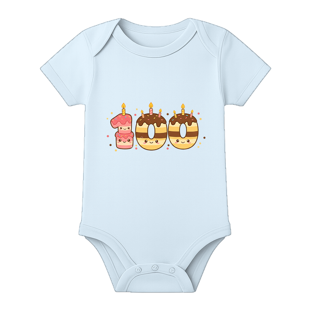 Happy 100 Days Baby Romper Special Function Wear
