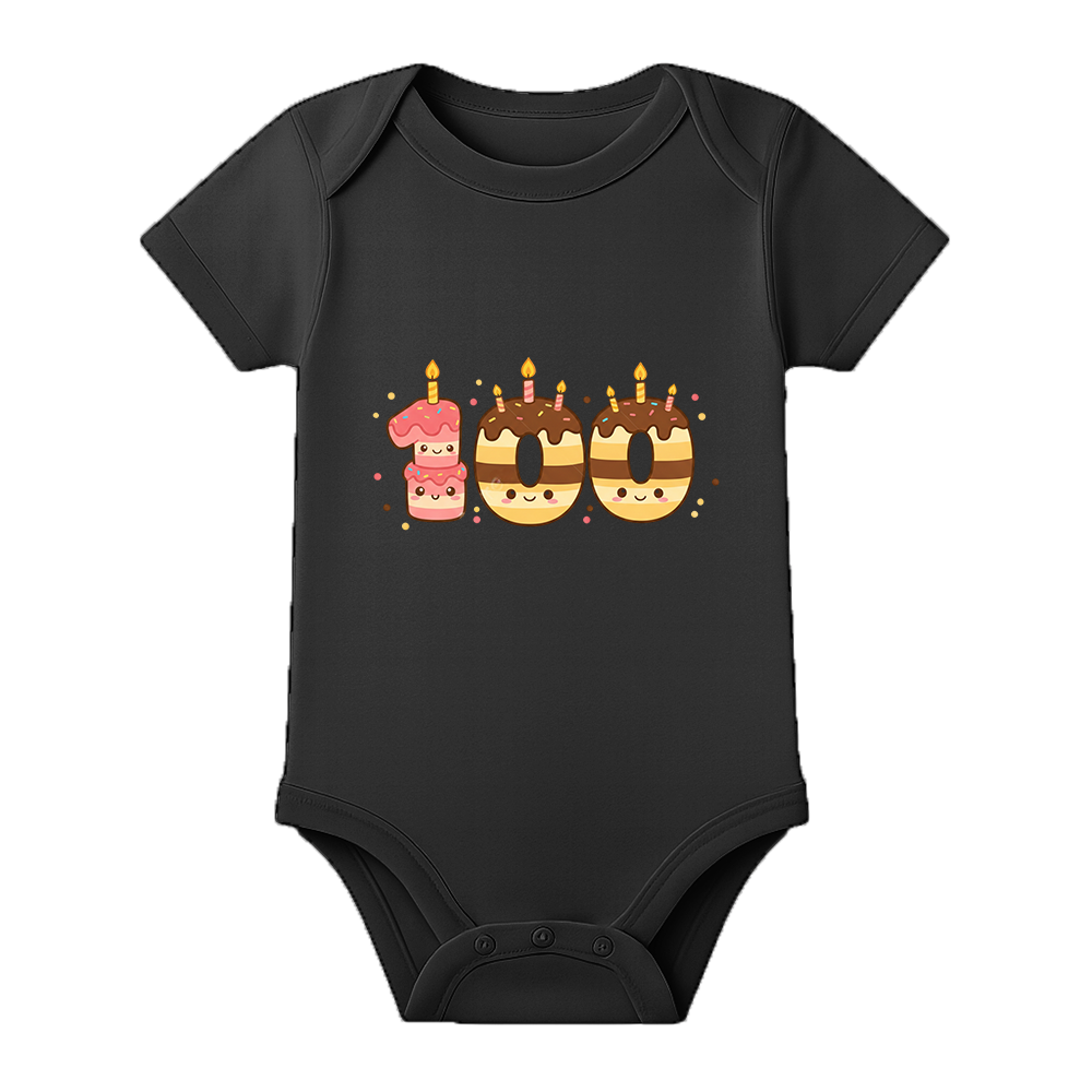 Happy 100 Days Baby Romper Special Function Wear