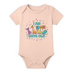 Hundred Days Baby Romper Cute Printed Design