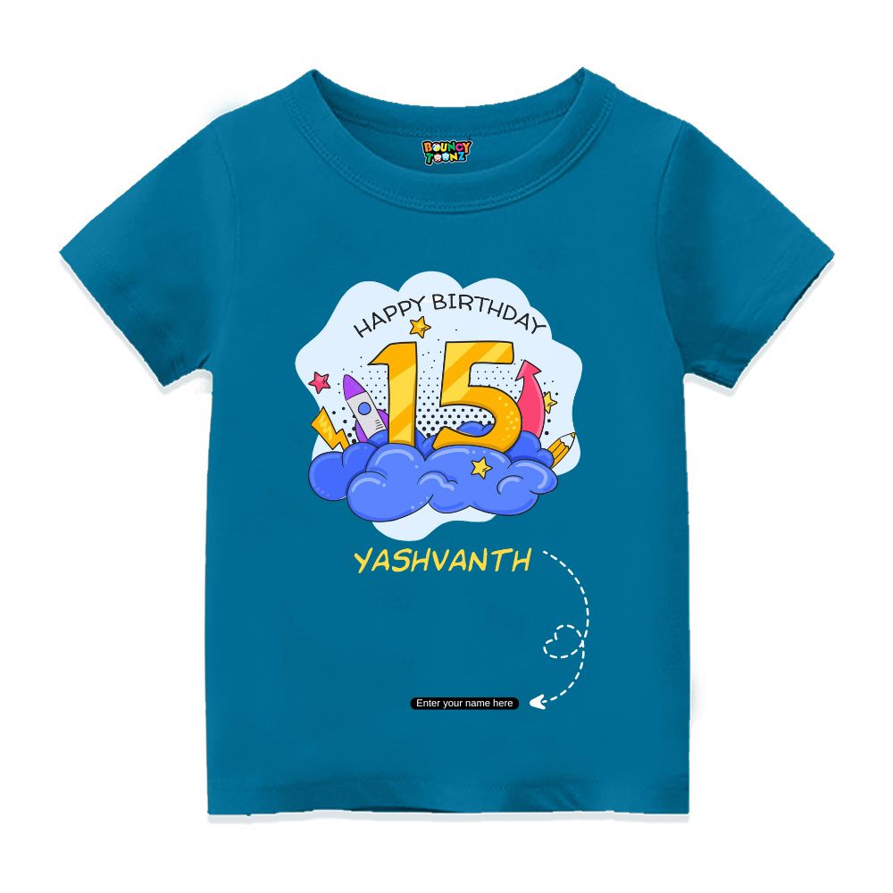 Age customised Kids tshirts