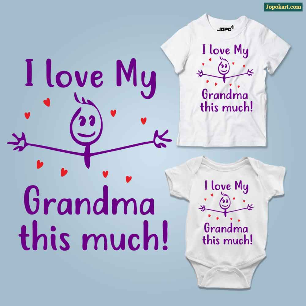 I Love My Grandma This Much
