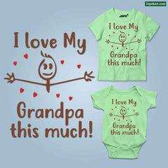 I Love My Grandpa This Much