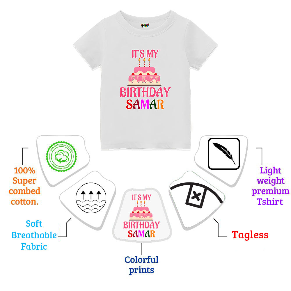 Birthday Customised Kids Tshirts