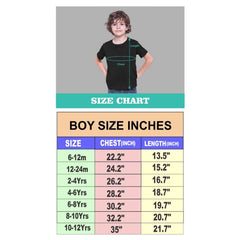 Custom T Shirt Boy Round Neck