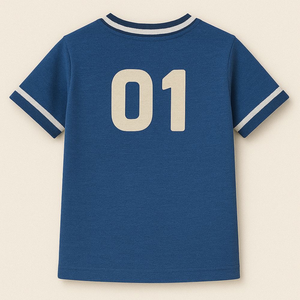 "No.1 Sports RockStar" Kids' Sports Thematic Jersey