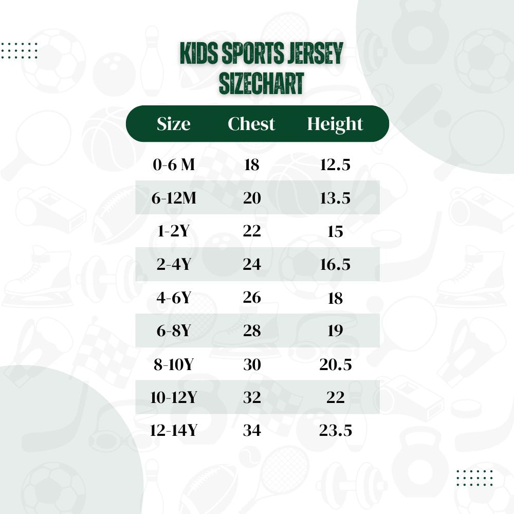 Garba Flames Kids Jersey