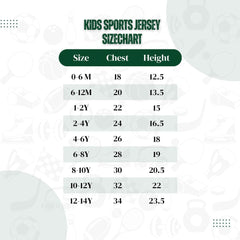 Garba Flames Kids Jersey