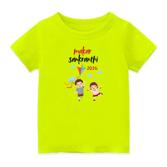 Customized Pongal Festival T-Shirt with Name Print