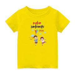 Customized Pongal Festival T-Shirt with Name Print