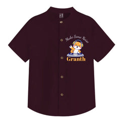 Customised BrickRed Kids Shirt
