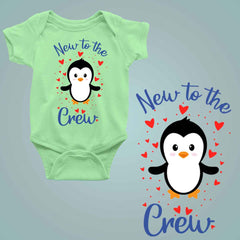 Hello I'm New Here Custom Name - New Born Baby Onesie