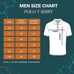 Double Tipping Collar Polo T-Shirt for Men – Cotton Regular Fit - White