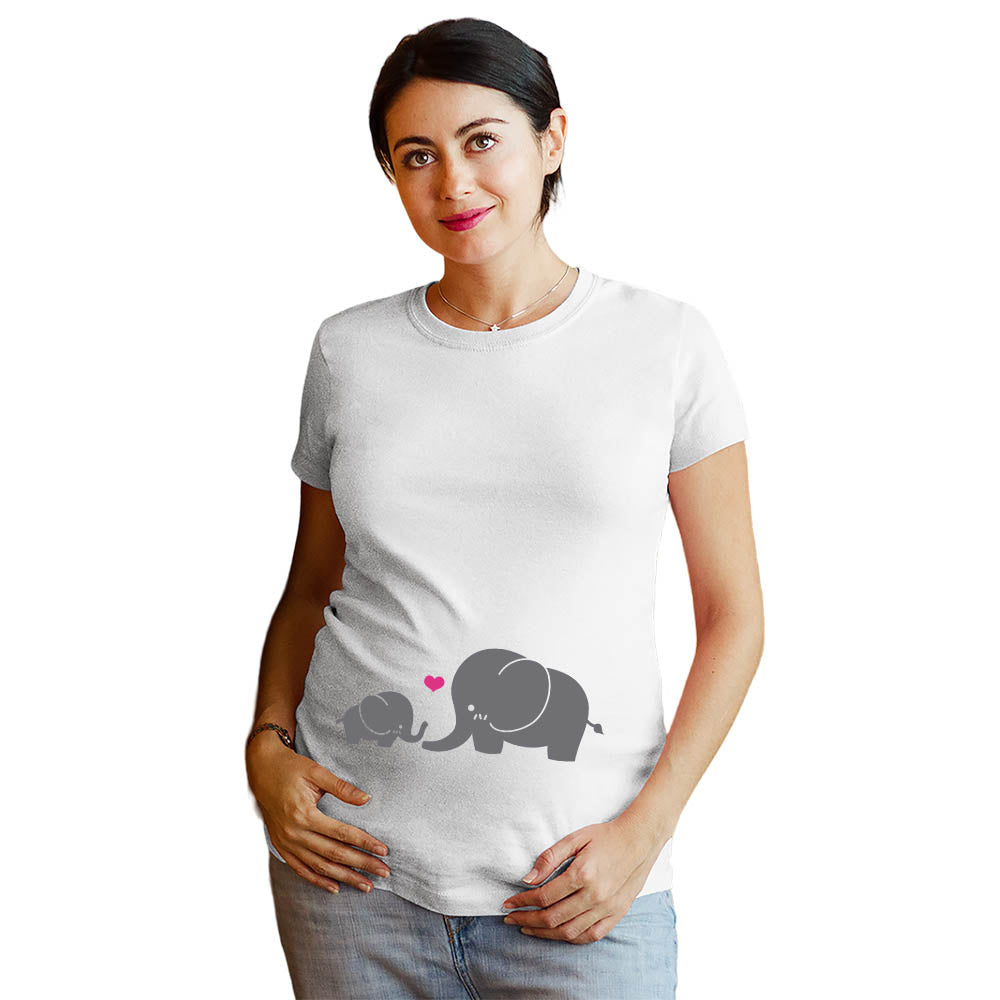 Elephant Love Maternity Tshirts
