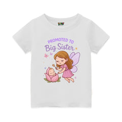 Enchanting Fairy & Baby "Big Sister" Announcement Tee