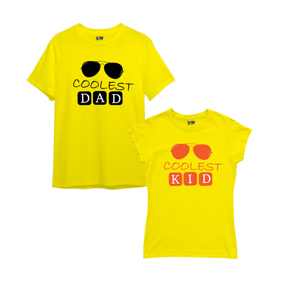 Coolest dad kid t shirt