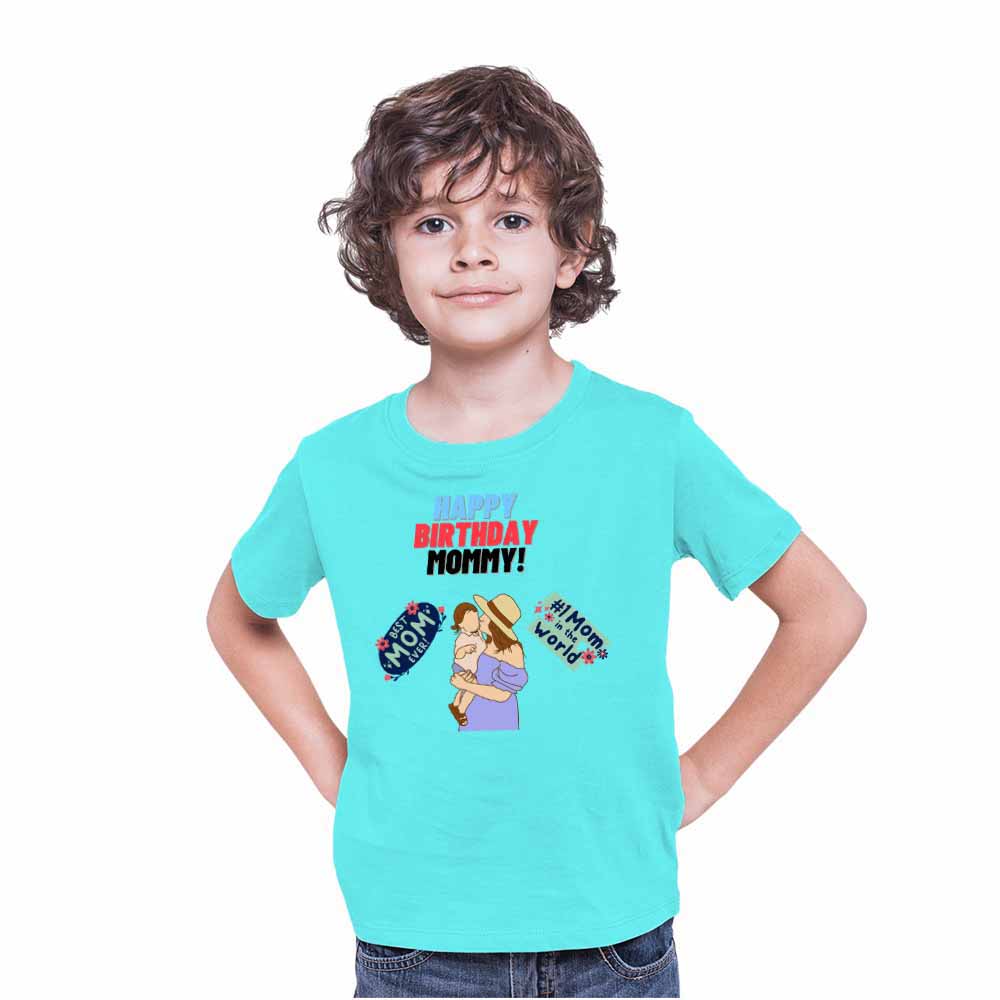 Happy Birthday mommy world T-shirt/Romper