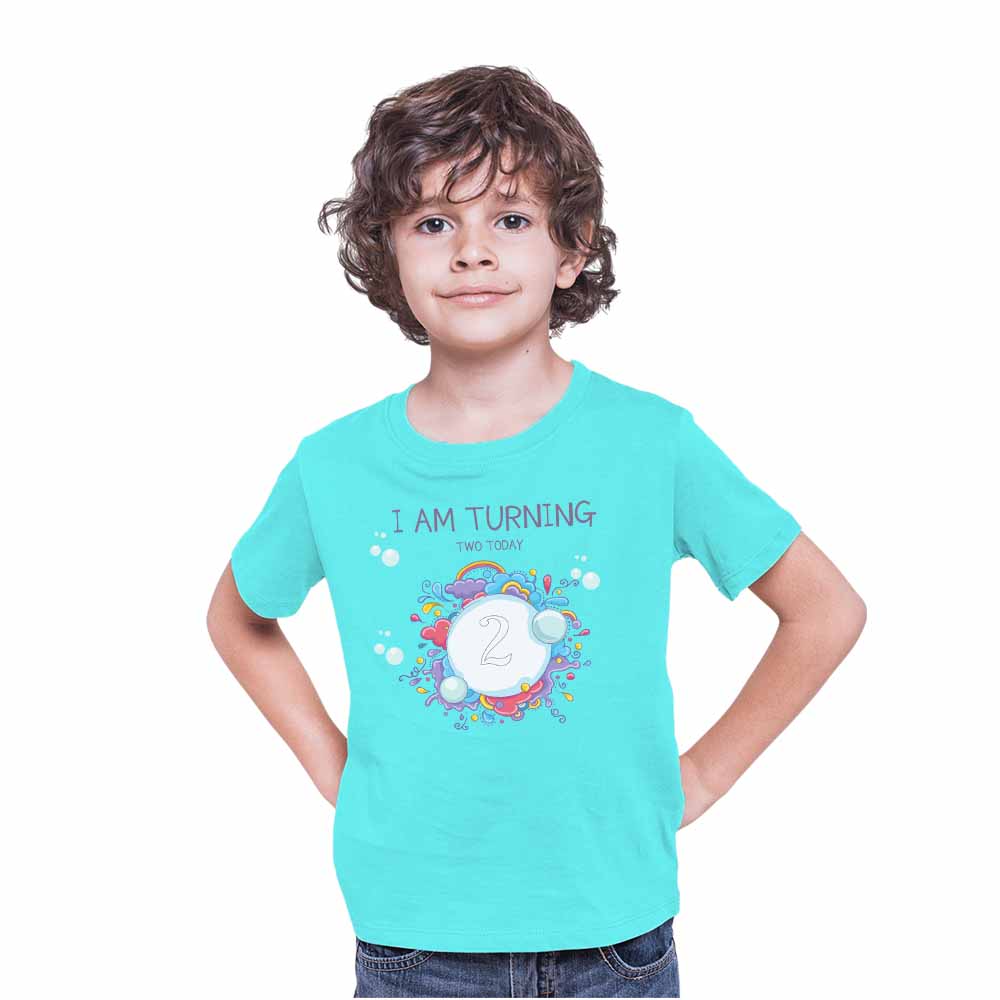 I Am Tuning 2nd Birthday Kids T-shirt