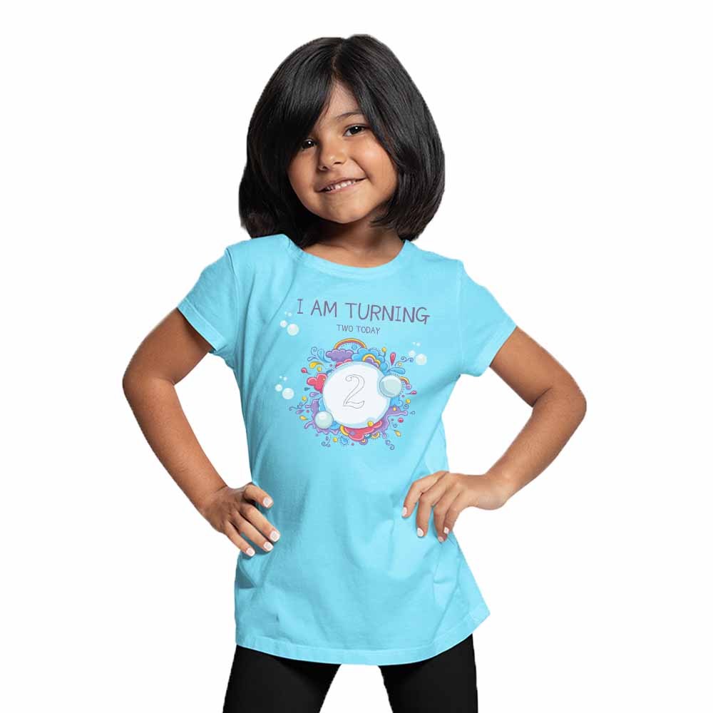 I Am Tuning 2nd Birthday Kids T-shirt