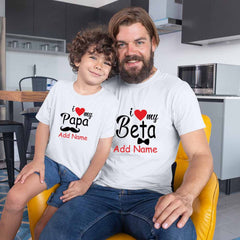 I love my Beta-I love my Papa Customized Name